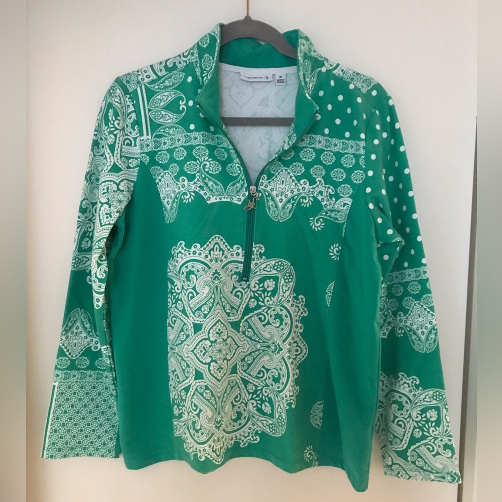 Susan Graver Beautiful Top SZ M